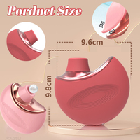 Moonbox Saugvibrator Klitoris-Stimulator Flexibler Dual-Vibrator für Brustwarzen und Klitoris 18+ Sexspielzeug für Frauen Paare Geschenk