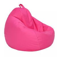 Kursi Sofa Beanbag Desain Modern untuk Luar Ruangan dengan Penutup yang Dapat Dilepas, Tinggi yang Dapat Disesuaikan, Fitur Lipat, Diisi Busa EPS untuk Anak-anak dan Dewasa