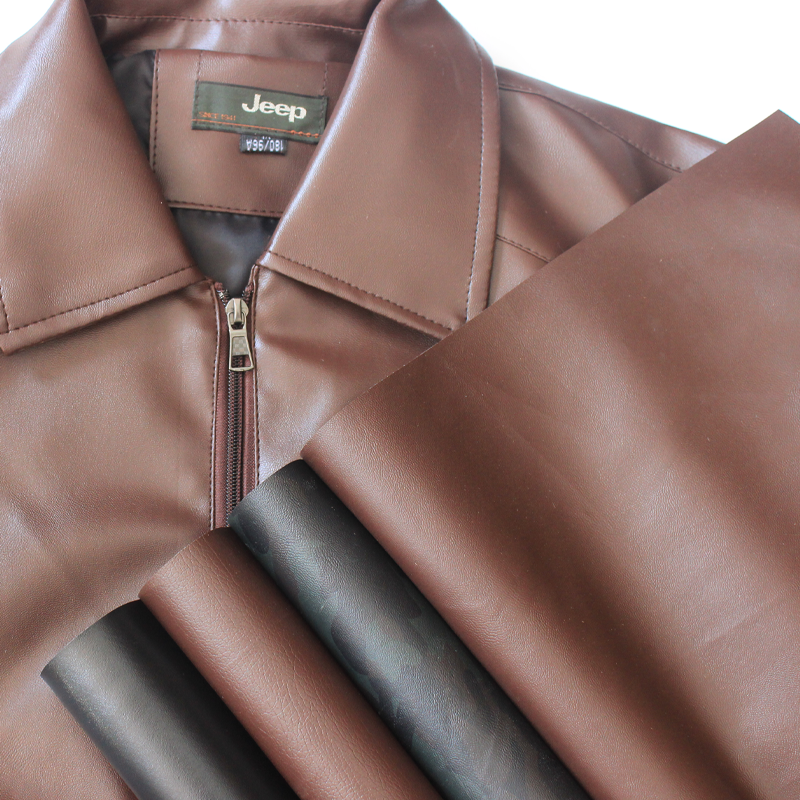 High Quality Waterproof Faux Synthetic PVC Leather Fabric for Clothing Garments Bags Costumes Pillows