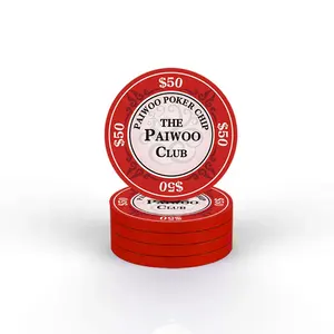 Premier Poker Chips UK - Red Suited 11g Poker Chips