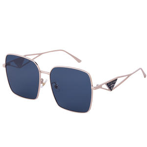 Didir แว่นตากันแดดโลหะขนาดใหญ่สำหรับผู้หญิง UV400เลนส์ PC แว่นตาแฟชั่นป้องกันแสงแดดสำหรับงานปาร์ตี้สวม C1 DL-D6302 - Product Image 2