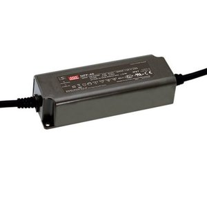 มีนเวลล์ Npf-40d-20 แหล่งจ่ายไฟ LED 40w 20v 2a ปรับหรี่แสงได้ แรงดันคงที่ กระแสไฟฟ้าช่องเดียว ตัวแปลงไฟ AC เป็น DC - Product Image 1