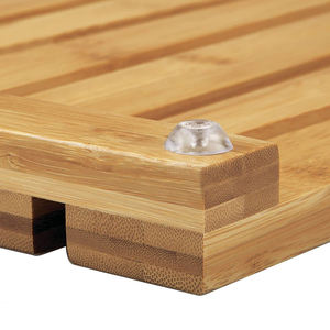 Tapis de douche en bambou de luxe en gros, tapis de bain antidérapant pour spa, sauna, piscine, décoration intérieure et extérieure - Product Image 4