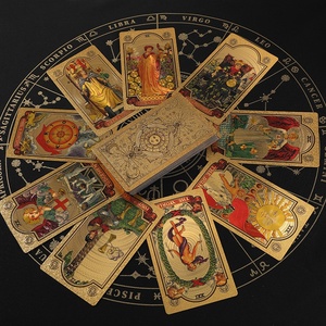 Colección de Cartas del <span class=keywords><strong>Tarot</strong></span> Clásico Waite, Envío Directo, Cartas de <span class=keywords><strong>Tarot</strong></span> de Plástico Personalizables, Impermeables y de Alta Gama, Tutorial para Uso en Fiestas - Product Image 3