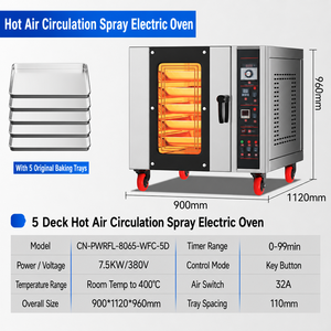 <span class=keywords><strong>Forno</strong></span> Industriale per Panetterie, Pizzerie, Hotel e Mense, Macchina per la Cottura del Pane - Product Image 6