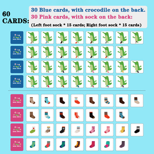 2026 New Design Children Educational Cards and Suction Cup Matching with Socks Training Game Interactive Creative Toys for Kids - Product Image 4