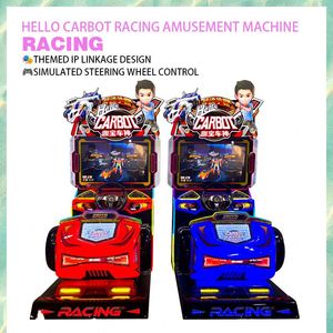 Machine de jeu de course d'arcade <span class=keywords><strong>Saga</strong></span> : Simulateur de course automobile interactif avec mouvement pour adultes - Product Image 3
