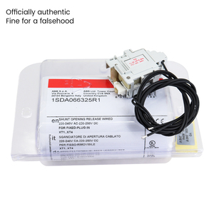 อุ<span class=keywords><strong>ป</strong></span>กรณ์กระตุ้นชันท์ ABB ของแท้ใหม่เอี่ยม สำหรับ FIXED-PLUG-IN XT1..XT4 1SDA066325R1 SOR-C XT1..XT4 F/P 220-240Vac-220-250Vdc - Product Image 1