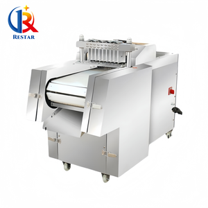 Machine de découpe de blocs de viande pour l'industrie agroalimentaire : Découpeuse de viande congelée (porc, bœuf, chèvre, <span class=keywords><strong>poulet</strong></span>) et machine à <span class=keywords><strong>découper</strong></span> les poulets entiers avec os - Product Image 1