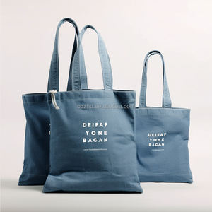 <span class=keywords><strong>Bolso</strong></span> Vaquero al por Mayor, Diseño Personalizado de Fábrica, Logotipo Personalizado, Hecho a Mano, Gran Capacidad, <span class=keywords><strong>Bolso</strong></span> Tote de Lona Básico en Blanco, de Algodón y Mezclilla - Product Image 2
