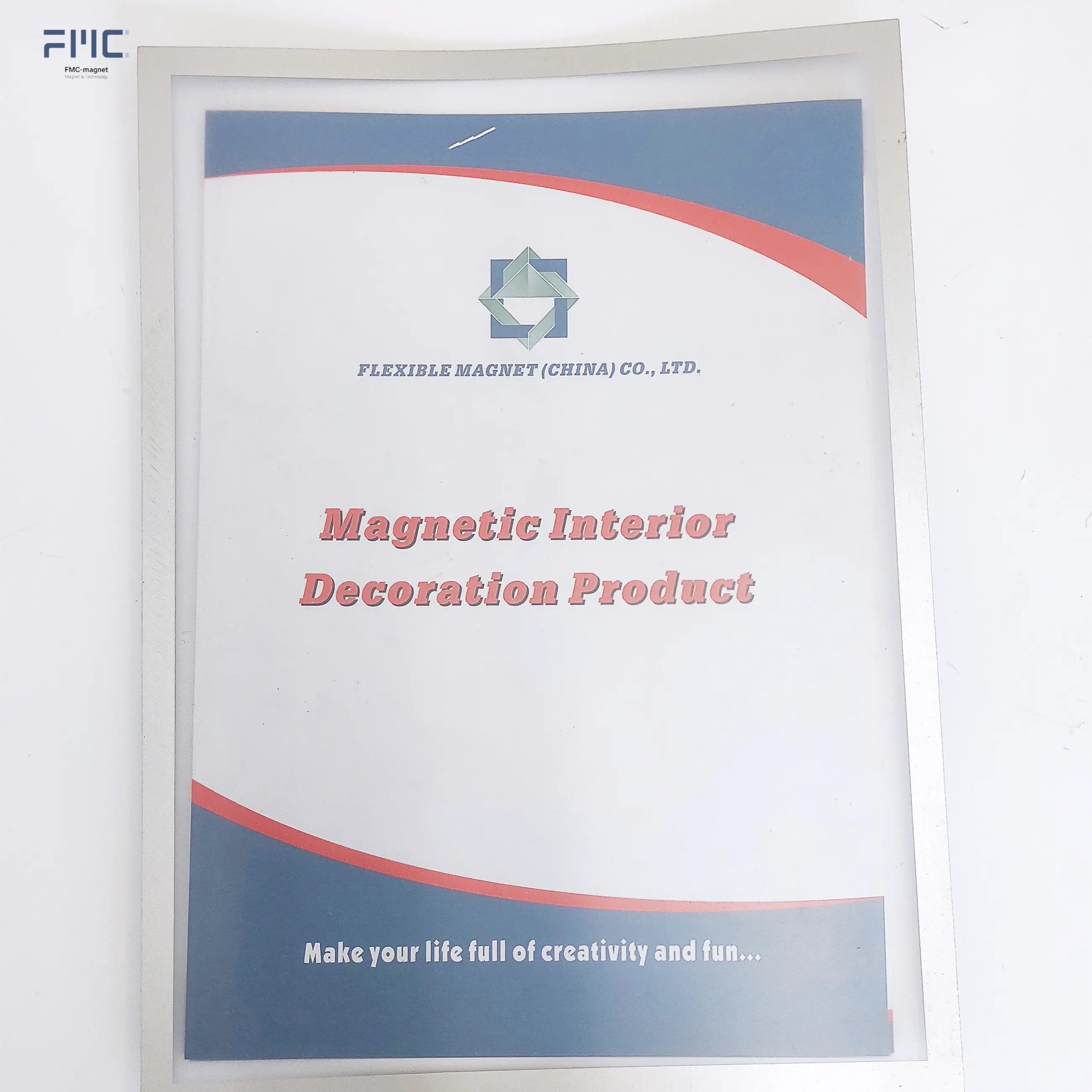 Pabrik Grosir Kualitas Tinggi Tas Penyimpanan Dokumen PVC Jendela Bening Pemegang Label Magnetik untuk Pemegang File Kantor