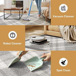 Alfombra Moderna Minimalista para Sala de Estar, Color Sólido, Rectangular, de Fibra de Poliéster, Apta para Mascotas, Alfombra para el Hogar, Fácil de Limpiar - Product Image 1