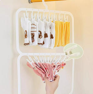 Étagère de séchage multifonctionnelle détachable pour la maison, étagère de rangement, gain de place, chaussettes, sous-vêtements, serviette pour bébé - Product Image 3