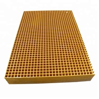 Grille de sol en fibre de verre durable et légère, de qualité supérieure, grilles de passerelle en PRV moulées