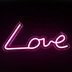 Letrero de neón LED impermeable personalizado, decoración caliente para fiestas de boda con tema de amor - Product Image 5
