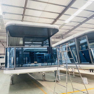 Casa móvil de montaje rápido Invernadero de vidrio Casa de cúpula geodésica Otra construcción y bienes raíces Casa pequeña - Product Image 6