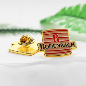 Pins Personalizados con Diseño Gratuito, Logotipo Metálico, Letra 3D, Pins para Sombrero Personalizados de Fábrica, Pins de Aleación de Zinc Esmaltados <span class=keywords><strong>y</strong></span> Chapados en Oro - Product Image 3