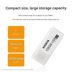 Bán Buôn Ban Đầu Kioxia U301 32G 64G 128G U Đĩa USB2.0 Bảo Vệ Ổ Đĩa <span class=keywords><strong>Flash</strong></span> Tốc Độ Cao Pendrive Máy Tính Ổ Đĩa <span class=keywords><strong>Flash</strong></span> USB - Product Image 5
