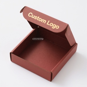 Có thể tái chế sang trọng cá nhân đăng ký Bưu Chính quần áo bao bì hộp tùy chỉnh thiết kế vận chuyển hộp - Product Image 2