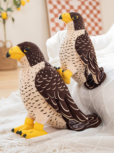 Realistic Plush Eagle Sleeping Pillows Toys Soft Stuffed Animals Hawk Room Decor Cartoon <strong>Funny</strong> <strong>Bird</strong> Doll Toys Claw Machine - Product Image 3