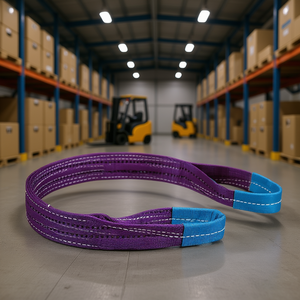 Eslingas Planas Fervi de Poliéster de Color, 100% Duraderas, para Uso en Logística y Almacenes - Product Image 3