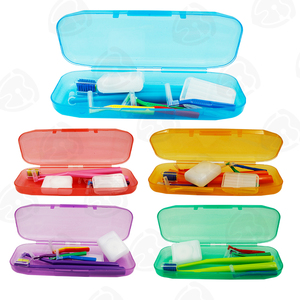 Kit d'hygiène <span class=keywords><strong>dentaire</strong></span> orthodontique pour porteurs d'appareils dentaires, portable, 9 pièces, brosse à <span class=keywords><strong>dents</strong></span> - Product Image 4