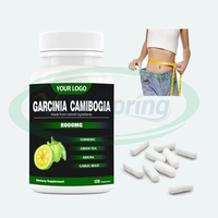 VitaSpring OEM quemador de grasa suplemento de pérdida de peso Delgado ácido hidroxicítrico HCA Garcinia cambogia extracto cápsula