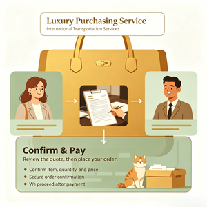 Tiendas confiables fuera de línea en China, agentes de adquisición de productos de lujo, diseñadores mayoristas, transporte global seguro de mercancías - Product Image 3