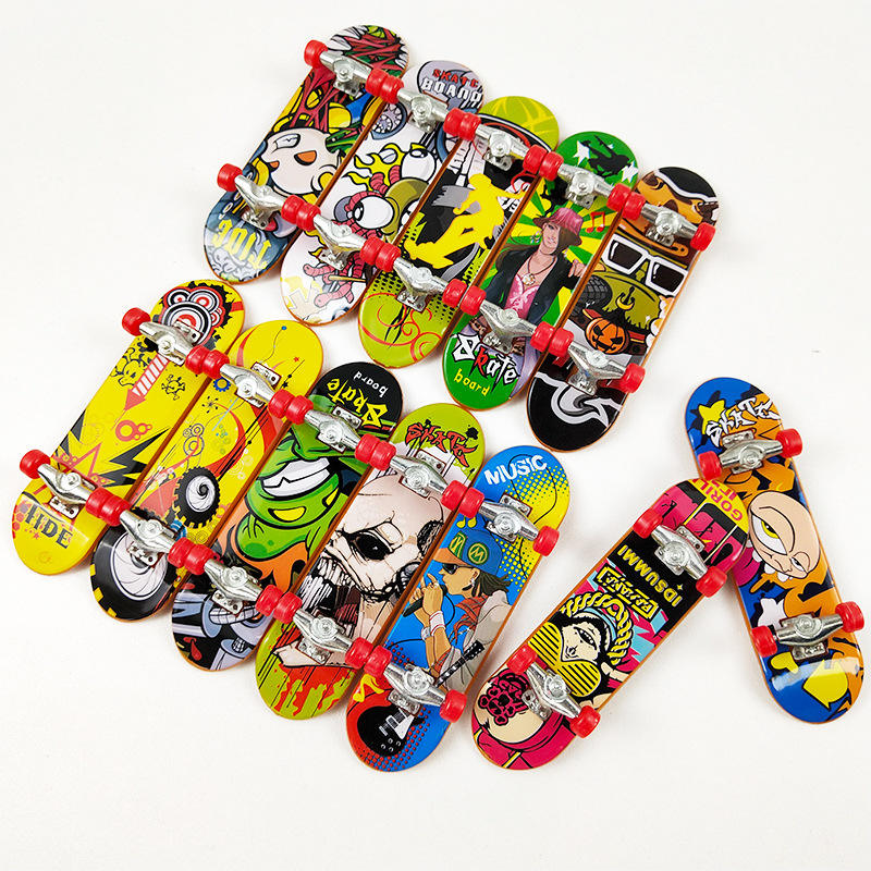 Set De 6 Finger Skateboards - Patinetas De Dedo Mini Para Entrenar Coordinación, Regalo Para Adolescentes