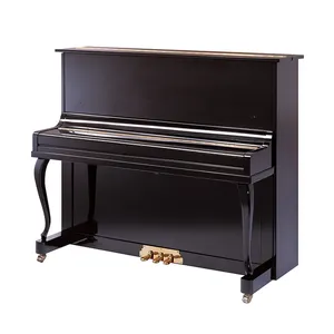 Độ bóng cao tự chơi đàn piano dọc màu đen cho trẻ em