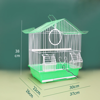 Maison petite Cage à oiseaux animaux perroquets Cages métal cage à oiseaux ornementale Villa fil de fer Cages pour animaux de compagnie maisons à bas prix pour oiseaux
