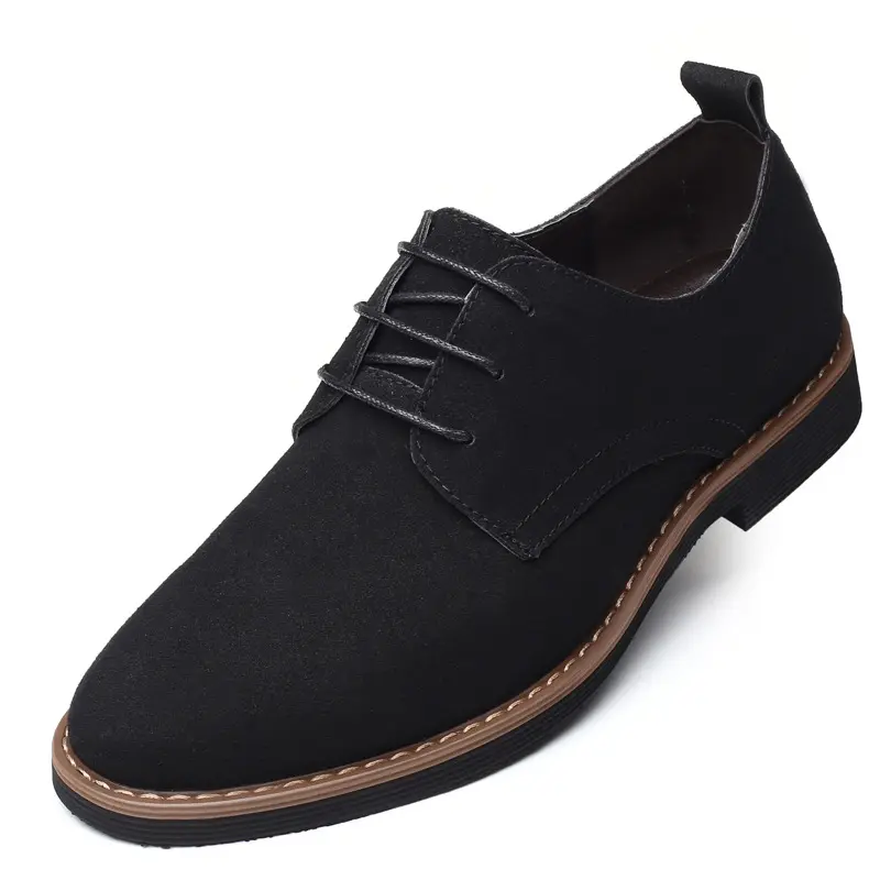 sh11353a Made in china wholesale black pu leather pointed toe formal official men shoes man