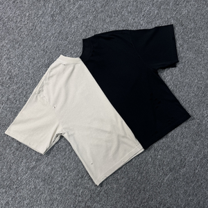 T-shirt personnalisé pour homme, vintage, surdimensionné, manches courtes, 100% coton respirant, 250g - Service de marque privée OEM - Product Image 5