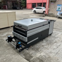 Séchoir et agitateur de poudre DTF de 60 cm avec système de recyclage automatique de la poudre, chauffage et refroidissement
