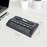 Bon marché Prix Leap Desk Design Time Lcd Profession Compte à rebours Minuterie de jeu Dgt Grand affichage Chronomètre Retard Horloge d'échecs numérique