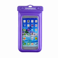 Funda de teléfono impermeable certificada IPX8 con inserto de espuma para flotación