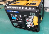 Générateurs diesel portables refroidis par air ATS AVR monophasés triphasés 6KW 6KVA