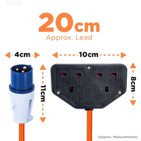 Prise simple Znpon 13A NOIRE robuste norme britannique (BS) sans fiche ni câble Z1023