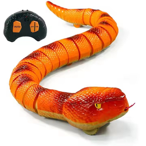 May Mắn Đồ Chơi Hồng Ngoại Đài Phát Thanh Điều Khiển 2.4Ghz Con Rắn Đồ Chơi Mô Phỏng Đồ Chơi Lắc Con Rắn Điện 360 Độ Xoay Động Vật Con Rắn - Product Image 1