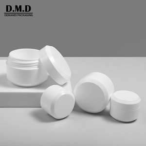 Bán buôn biểu tượng tùy chỉnh 15gram 1 oz lọ nhựa <span class=keywords><strong>50ml</strong></span> 5ml 10 gram Matte Trắng rỗng lọ có nắp đậy Đen <span class=keywords><strong>PP</strong></span> lọ cho Nail UV Gel - Product Image 2