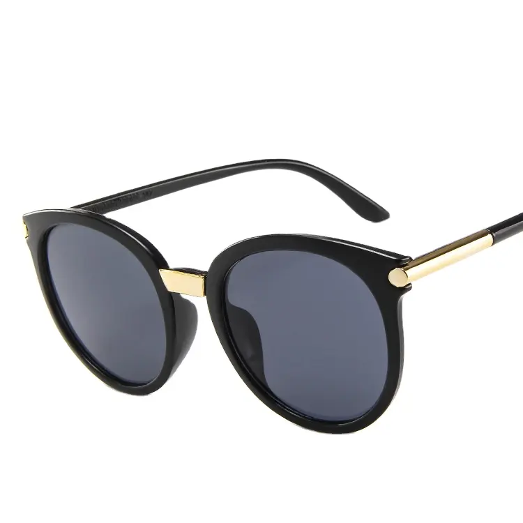 2023 new fashion sunglasses Korean women's round frame sunglasses dazzle personality glasses retro sunglasses