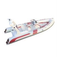 Bateaux pneumatiques rigides en fibre de verre de 20 pieds (5,8 m) (RIB580) - Bateau pneumatique Hypalon à vendre