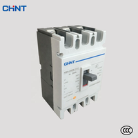 Disjoncteur différentiel Chint NM1-250S IP30 MCCB 250A, boîtier plastique, protection contre les fuites, certifié CCC CE, thermique-magnétique