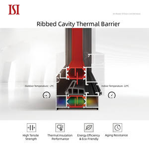 SINOALUU moderne vers l'intérieur verre inclinaison tourner fenêtre en acier inoxydable filet en aluminium cadre poignée balançoire Style ouvert pour la <span class=keywords><strong>maison</strong></span> - Product Image 5