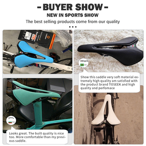 TOSEEK TS50 <span class=keywords><strong>selle</strong></span> <span class=keywords><strong>de</strong></span> vélo légère confortable <span class=keywords><strong>vtt</strong></span> femmes coussin <span class=keywords><strong>de</strong></span> siège en cuir Eva <span class=keywords><strong>selle</strong></span> <span class=keywords><strong>de</strong></span> vélo <span class=keywords><strong>de</strong></span> route - Product Image 2