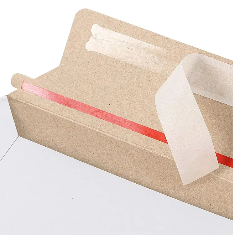 Busta di carta personalizzata all'ingrosso busta rigida per busta rigida in cartone piatto per ufficio