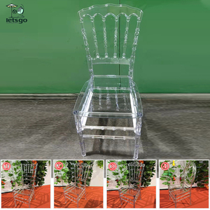 Chaises élégantes <span class=keywords><strong>en</strong></span> résine de bambou pour mariages, banquets et événements, chaises à dossier <span class=keywords><strong>en</strong></span> acrylique transparent - Product Image 2