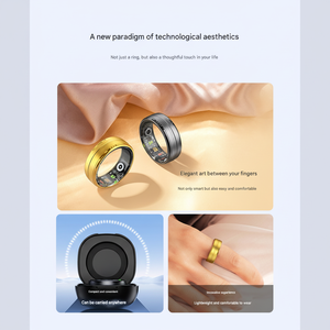 Le nouvel anneau intelligent R06 surveille l'oxygène sanguin, le sommeil, la fréquence cardiaque, les pas et plusieurs modes de sport - Product Image 1