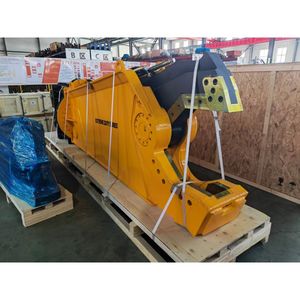 Cizalla Hidráulica Amarilla para Demolición, Montada en Excavadora, para Cortar Refuerzos de Hormigón y Metal, Apta para 5-9 Toneladas - Product Image 1