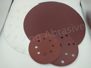 Disques de ponçage 6 pouces adhésif support de ponceuse à papier <span class=keywords><strong>abrasif</strong></span> <span class=keywords><strong>pour</strong></span> <span class=keywords><strong>perceuse</strong></span> auto-adhésif oxyde d'aluminium rond papier <span class=keywords><strong>abrasif</strong></span> automobile - Product Image 2
